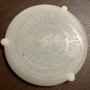 FRISBEE LITE UP WHISTLING NITE FLYER DISC AMERICAN CYANAMID CO ORIGIN